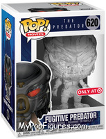 Fugitive Predator (Clear With T-Shirt) from Predator - Pop! Vinyl Figures manufactured by Funko [Front]