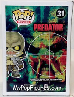 Predator (Clear) from Predator - Pop! Vinyl Figures manufactured by Funko [Back]