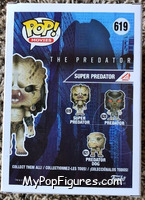 Super Predator (Before Name Change) from Predator - Pop! Vinyl Figures manufactured by Funko [Back]