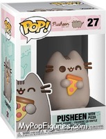 Pusheen (with Pizza) from Pusheen the Cat - Pop! Vinyl Figures manufactured by Funko [Front]