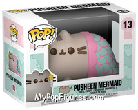 Pusheen Mermaid (Green) from Pusheen the Cat - Pop! Vinyl Figures manufactured by Funko [Front]