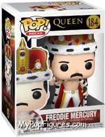 Freddie Mercury (King) from Queen - Pop! Vinyl Figures manufactured by Funko [Front]