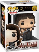 John Deacon from Queen - Pop! Vinyl Figures manufactured by Funko [Front]