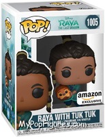 Raya (Holding Tuk-Tuk) from Raya and the Last Dragon - Pop! Vinyl Figures manufactured by Funko [Front]