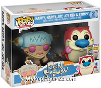 Happy, Happy, Joy, Joy Ren & Stimpy from Ren and Stimpy - Pop! Sets manufactured by Funko [Front]