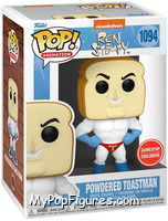 Powdered Toast Man from Ren and Stimpy - Pop! Vinyl Figures manufactured by Funko [Front]