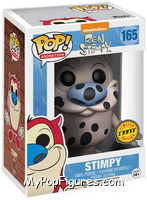 Stimpy (Dalmatian) (Chase) from Ren and Stimpy - Pop! Vinyl Figures manufactured by Funko [Front]