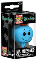 Mr. Meeseeks from Rick and Morty - Pop! Keychains manufactured by Funko [Front]