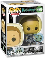 Space Suit Morty (with Snake) from Rick and Morty - Pop! Vinyl Figures manufactured by Funko [Front]