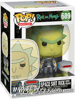 Space Suit Rick (with Snake) from Rick and Morty - Pop! Vinyl Figures manufactured by Funko [Front]