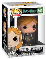 Warrior Summer from Rick and Morty - Pop! Vinyl Figures manufactured by Funko [Front]