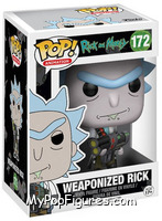 Weaponized Rick from Rick and Morty - Pop! Vinyl Figures manufactured by Funko [Front]