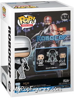 Robocop (Helmet) (Metallic) from Robocop - Pop! Vinyl Figures manufactured by Funko [Back]