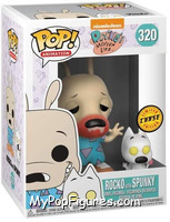 Rocko with Spunky (Sick) (Chase) from Rocko's Modern Life - Pop! Vinyl Figures manufactured by Funko [Front]