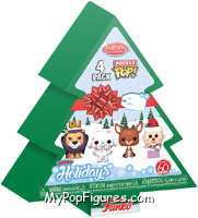 Happy Holidays 4-Pack from Rudolph - Pop! Sets manufactured by Funko [Front]