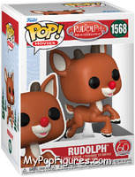 Rudolph (Flying) (60th Anniversary) from Rudolph - Pop! Vinyl Figures manufactured by Funko [Front]