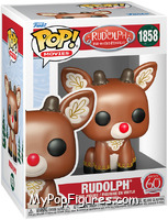 Rudolph (Sitting) from Rudolph - Pop! Vinyl Figures manufactured by Funko [Front]