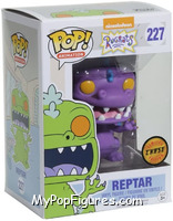 Reptar (Purple) (Chase) from Rugrats - Pop! Vinyl Figures manufactured by Funko [Front]