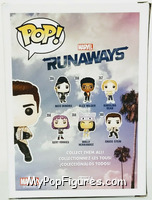 Chase Stein from Runaways - Runaways Pop! manufactured by Funko [Back]