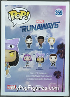 Molly Hernandez from Runaways - Runaways Pop! manufactured by Funko [Back]