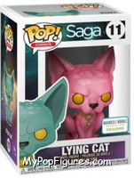 Lying Cat (Pink) from Saga - Pop! Vinyl Figures manufactured by Funko [Front]
