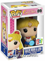 Sailor Moon & Luna (Glitter) from Sailor Moon - Pop! Vinyl Figures manufactured by Funko [Front]