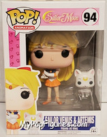 Sailor Venus & Artemis from Sailor Moon - Pop! Vinyl Figures manufactured by Funko [Front]