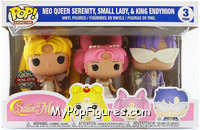 Neo Queen Serenity / Small Lady / King Endymion from Sailor Moon - Pop! Vinyl Figures manufactured by Funko [Front]