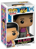 A.C. Slater from Saved by the Bell - Pop! Vinyl Figures manufactured by Funko [Front]