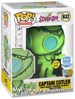 Captain Cutler (Glow in the Dark) from Scooby-Doo! - Pop! Vinyl Figures manufactured by Funko [Front]