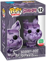 Scooby-Doo (Art Series) from Scooby-Doo! - Pop! Vinyl Figures manufactured by Funko [Front]