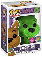 Scooby-Doo (Flocked) (Lime) from Scooby-Doo! - Pop! Vinyl Figures manufactured by Funko [Front]