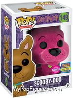 Scooby-Doo (Flocked) (Magenta) from Scooby-Doo! - Pop! Vinyl Figures manufactured by Funko [Front]