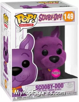 Scooby-Doo (Flocked) (Purple) from Scooby-Doo! - Pop! Vinyl Figures manufactured by Funko [Front]