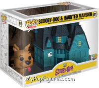 Scooby & Haunted Mansion from Scooby-Doo! - Pop! Towns manufactured by Funko [Front]