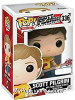 Scott Pilgrim (Guitar) from Scott Pilgrim vs. The World - Pop! Vinyl Figures manufactured by Funko [Front]