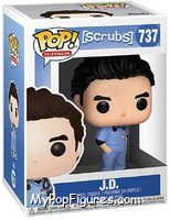 J.D. from Scrubs - Pop! Vinyl Figures manufactured by Funko [Front]