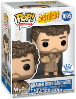 Kramer (with Sandwich) from Seinfeld - Pop! Vinyl Figures manufactured by Funko [Front]