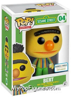 Bert (Flocked) from Sesame Street - Pop! Vinyl Figures manufactured by Funko [Front]