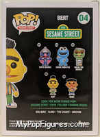 Bert from Sesame Street - Pop! Vinyl Figures manufactured by Funko [Back]