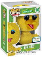 Big Bird (Deluxe) (Flocked) from Sesame Street - Pop! Vinyl Figures manufactured by Funko [Front]