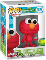 Elmo with Rocco from Sesame Street - Pop! Vinyl Figures manufactured by Funko [Front]