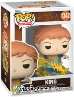 King from Seven Deadly Sins - Pop! Vinyl Figures manufactured by Funko [Front]