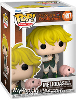 Meliodas (with Hawk) from Seven Deadly Sins - Pop! Vinyl Figures manufactured by Funko [Front]