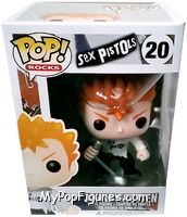 Johnny Rotten from Sex Pistols - Pop! Vinyl Figures manufactured by Funko [Front]