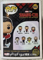 Shang-Chi from Shang-Chi and the Legend of the Ten Rings - Pop! Vinyl Figures manufactured by Funko [Back]