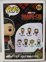 Shang-Chi from Shang-Chi and the Legend of the Ten Rings - Pop! Vinyl Figures manufactured by Funko [Back]