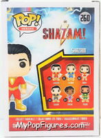 Shazam! (Glows in the Dark) from Shazam! - Pop! Vinyl Figures manufactured by Funko [Back]