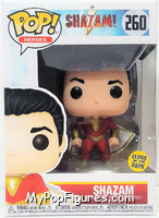 Shazam! (Glows in the Dark) from Shazam! - Pop! Vinyl Figures manufactured by Funko [Front]