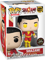 Shazam! (Glow in the Dark) (Chase) from Shazam! - Fury of the Gods - Pop! Vinyl Figures manufactured by Funko [Front]